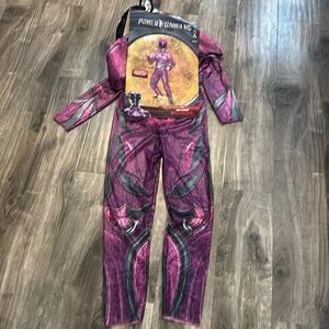 NWT, Pink Power Ranger kids costume. Kids size Medium (7-8yo).